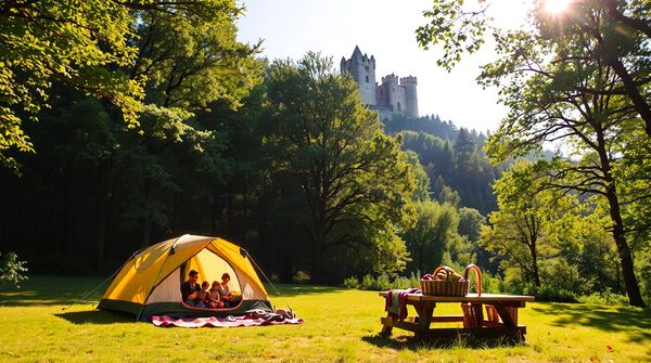 Camping puy du fou : le paradis des familles à deux pas !