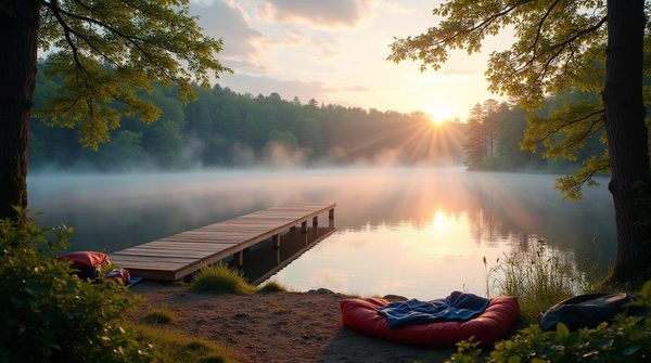 Évadez-vous au camping du lac de  Sainte-Croix !